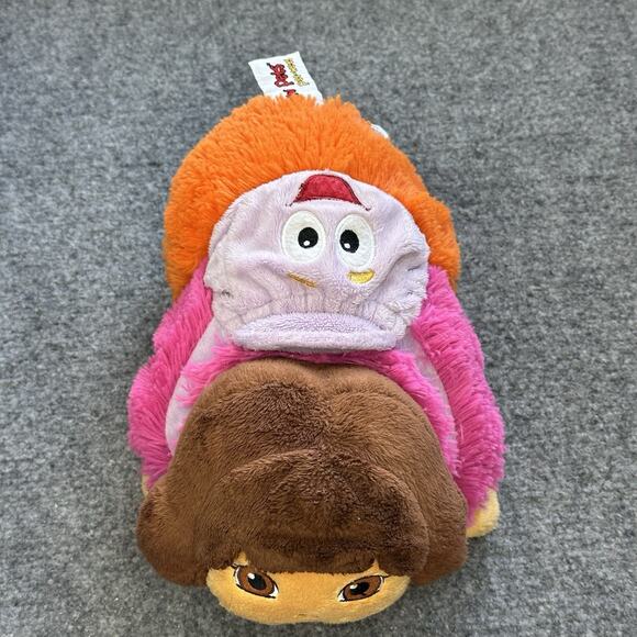 Pet Pillow Pee-Wees, Nickelodeon Dora the Explorer, 11" W/ Backpack Retro (2011) - Picture 6 of 8